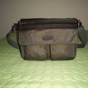 Mulberry Briefcase/Laptop Nylon/Leather Trim Shoulder/Crossbody Bag